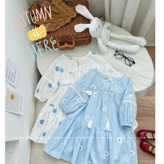 ZUN Kids - Váy babydoll cổ sen