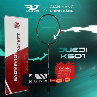 Vợt Cầu Lông 6U KUNO JueJi K501 Full Carbon Cao Cấp, Lối Chơi Phản Tạt - Phòng Thủ, Trọng Lượng 6U Trợ Lực Tốt, Dễ Chơi