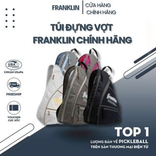 Túi Đựng Vợt Franklin Chính Hãng – Chuẩn Pickleball USA, Đeo Vai Gọn Gàng, Thoáng Khí