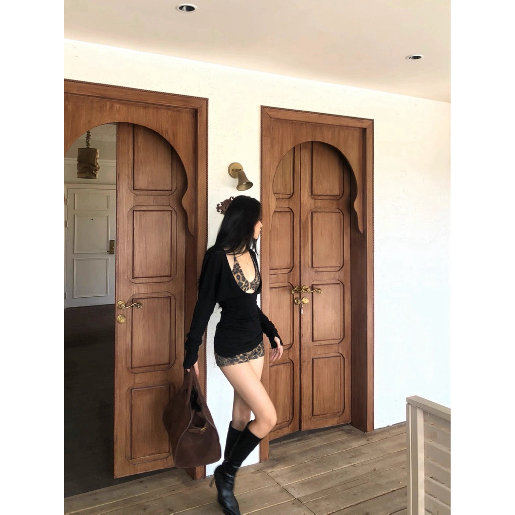 Set đồ 3 món áo bra hoạ tiết da beo phối khoác ngoài kèm quần short TABISHOP Set đồ nữ sang chảnh sexy(237) | BigBuy360 - bigbuy360.vn