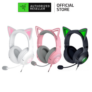 Tai Nghe Razer Kraken Kitty V2 Wired | USB Type A | RazerTM TriForce | Cardioid Mic | THX Spatial Audio | Âm thanh 7.1