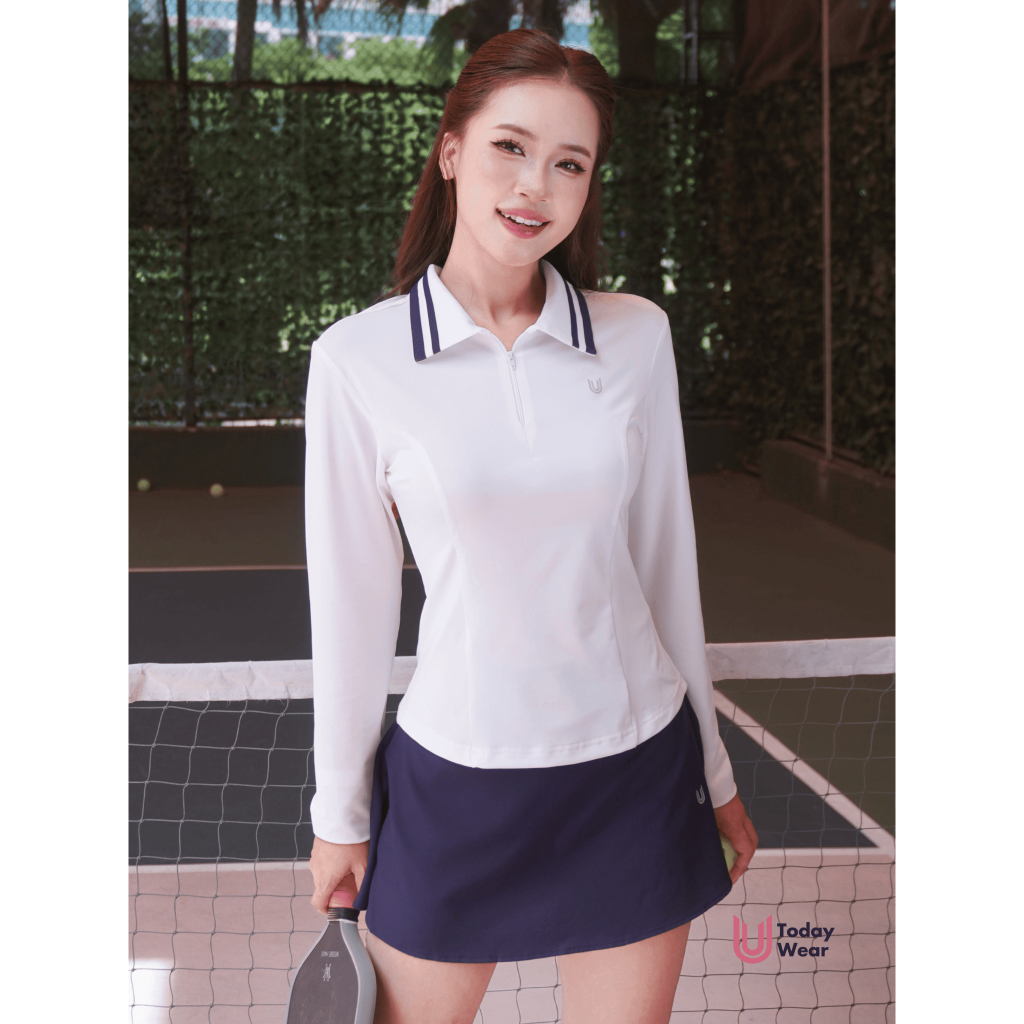[XẢ KHO GIÁ SỐC]Áo thun thể thao dài tay nữ Lami Long Top Today U Wear vải co dãn thoáng khí ôm body cầu lông pickleball | BigBuy360 - bigbuy360.vn
