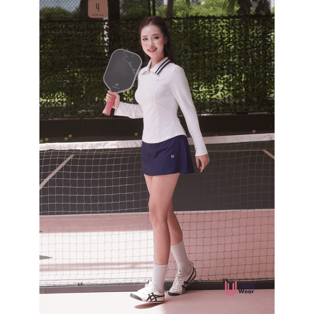 [XẢ KHO GIÁ SỐC]Áo thun thể thao dài tay nữ Lami Long Top Today U Wear vải co dãn thoáng khí ôm body cầu lông pickleball | BigBuy360 - bigbuy360.vn
