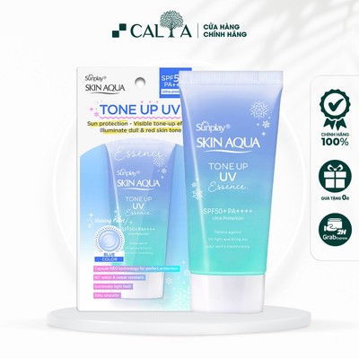 Kem Chống Nắng Sunplay Blue Nâng Tone - Sunplay Skin Aqua Tone Up UV Essence Blue SPF 50+ PA++++ 50g