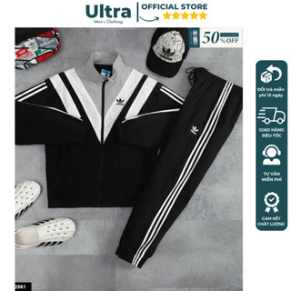 Bộ gió nam thu đông cao cấp, đồ bộ thể thao nam mùa đông chất gió dày dặn, phom dáng đẹp hàng hiệu 2025 Ultra UD5-2561T