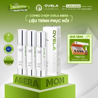 [COMBO 3 HỘP PHỤC HỒI tặng 1 HỘP VITAMIN C BELANI] Kem rạn da Ovela Abera - Ngừa rạn mới, giảm rạn cũ, dưỡng ẩm,...