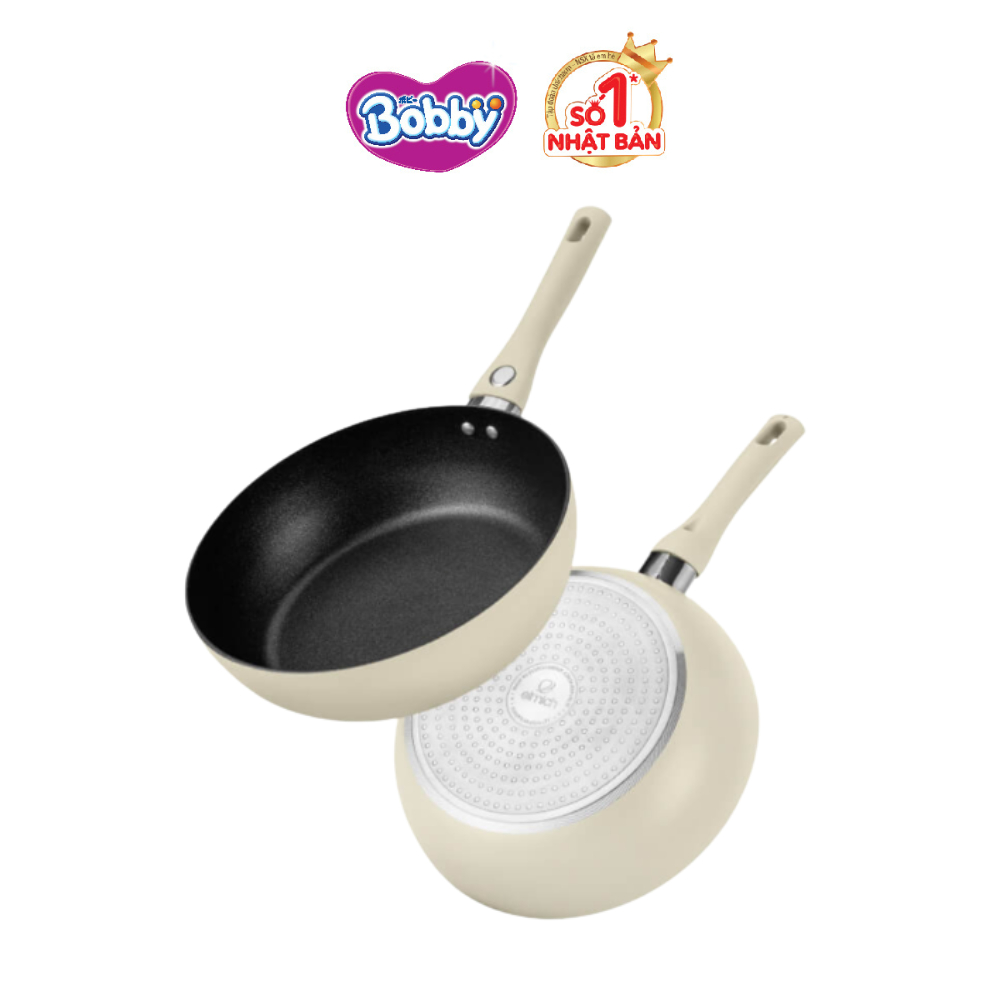 [MKB Gift] Chảo chống dính Elmich màu Vàng /Xanh 20cm (giao ngẫu nhiên)