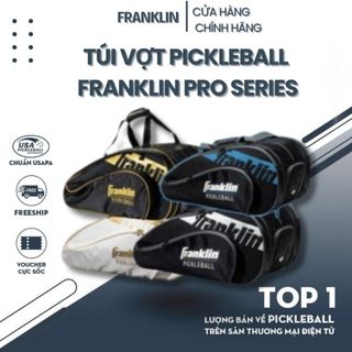 [CHÍNH HÃNG] Túi Vợt Pickleball Franklin Pro Series – Siêu Bền, Chống Thấm, Đựng Được Nhiều Vợt
