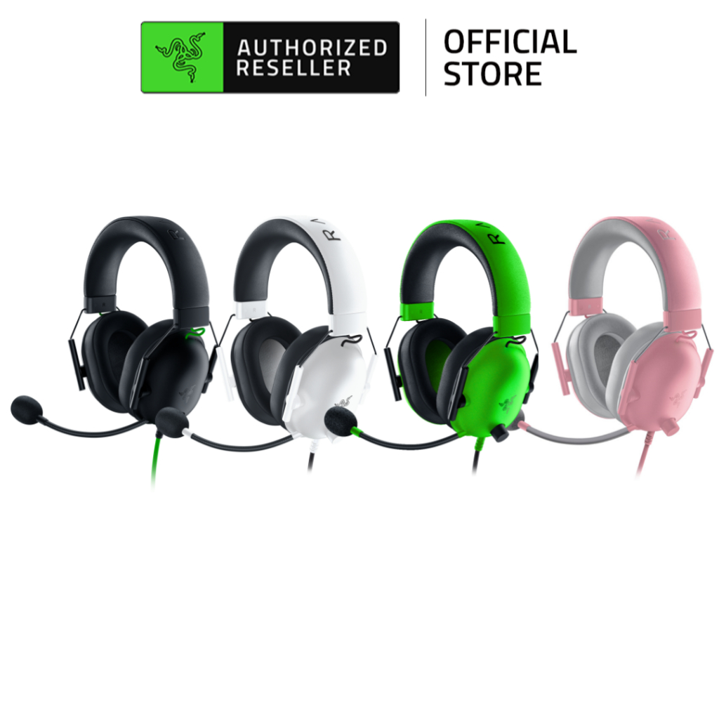 Tai Nghe Razer BlackShark V2 X | Kết Nối 3.5mm | Drive Triforce 50mm | Loa/Micro Đơn khử ồn | Memory Foam êm tai | BigBuy360 - bigbuy360.vn