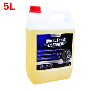 Dung Dịch Vệ Sinh Làm Sạch Vết Bẩn Lốp Vành Mâm Xe Ekokemika Wheel & Tire Cleaner Can 5L