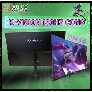 Màn hình Gaming 180hz CONG Full viền 27 inch K-Vision FullHD / VA / 1ms Chuyên Game 27inch viền mỏng