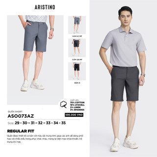 Quần Short âu Nam Aristino Regular Fit ASO073AZ