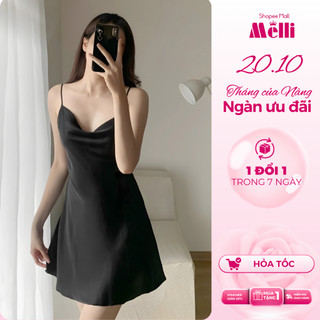  Set váy ngủ 2 dây chất lụa Latin 2 lớp chiết eo liền thân,Váy mặc nhà kèm áo choàng lụa mềm sexy V08 