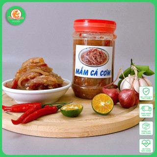 mắm cá cơm Châu Đốc truyền thống Đậm, đà hương vị quê LỌ 500G | Nhã Quỳnh foods