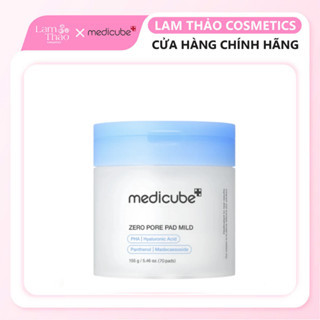  Toner Pad Làm Sạch Lỗ Chân Lông Cho Da Nhạy Cảm Medicube Zero Pore Pad Mild 