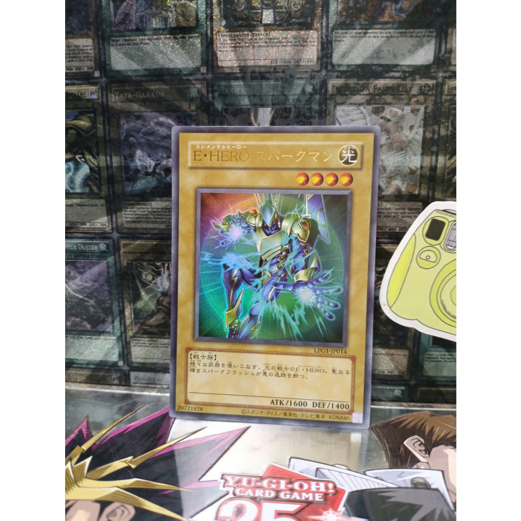 [ Đậu Phộng - Vui lòng xem mô tả ] Thẻ Bài Yugioh OCG Elemental HERO Sparkman