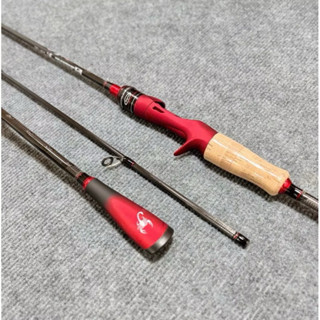  Cần Lure Bọ Cạp Đỏ SCORPION 1m8–2m1 | Phôi Xoắn X Siêu Bền | Khoen Fuji Cao Cấp | Carbon Siêu Nhẹ Nhạy Cá 