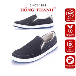 Giày Lười Vải Nam HỒNG THẠNH Giày Bata Nam Chất Vải Mềm Mại Êm Chân Tiện Dụng - 0120