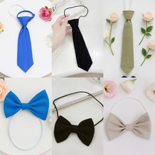  Cà vạt nơ cho bé Myakids bán lẻ phối vest áo sơ mi cho bé mặc đi học đi sự kiện phong cách Hàn Quốc 