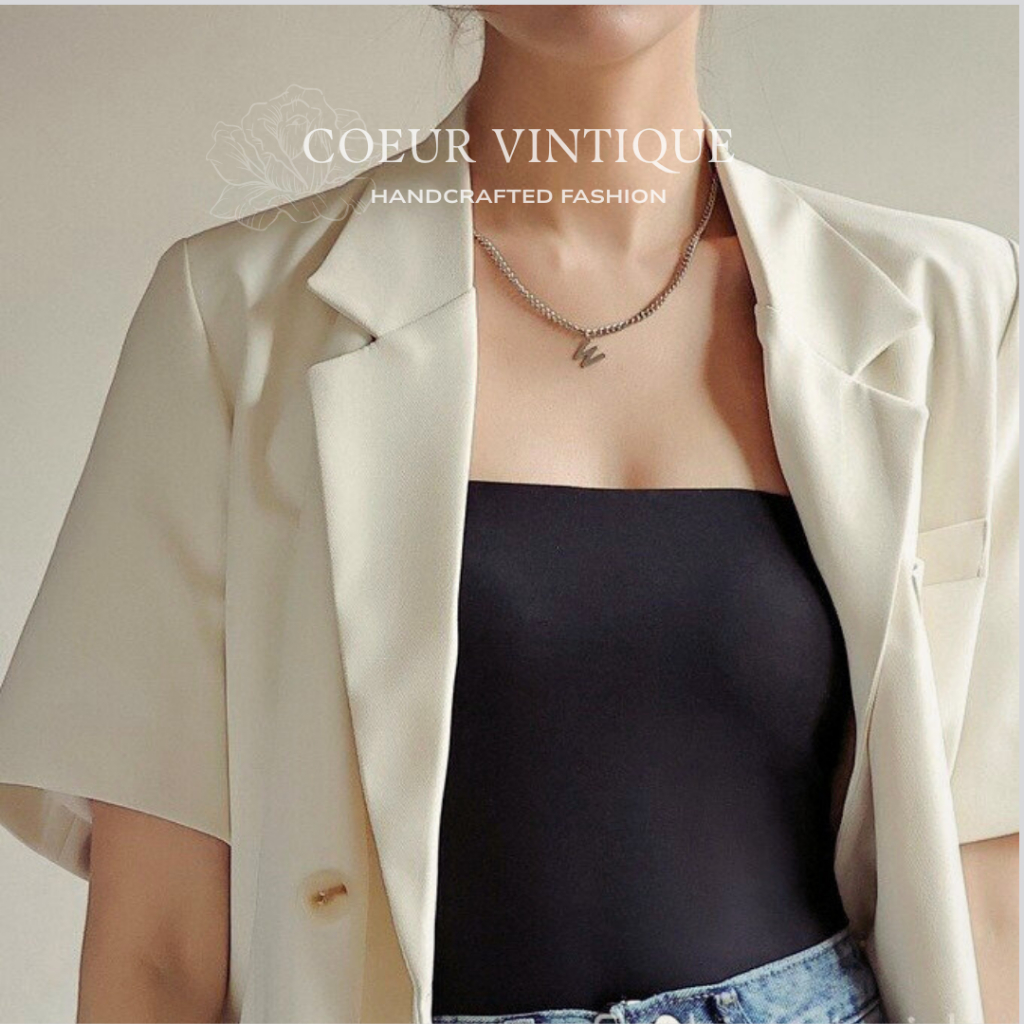 Áo 2 Dây Sợi Bún Dáng Dài Kèm Mút Ngực Karin Meily