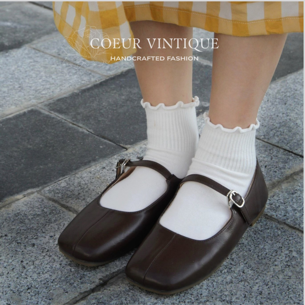 Tất Nữ Cổ Ngắn Nhún Bèo Cao Cấp Meily