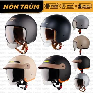  Mũ Bảo Hiểm 3 4 Royal M139 & Royce Xh26 GXT GX139 Kính Âm Chính Hãng Đi Xe Máy Bảo Hành 12 Tháng 