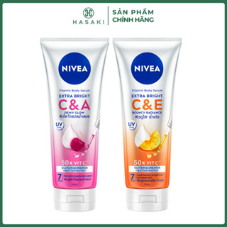 Sữa Dưỡng Thể Nivea Dưỡng Sáng Da Vitamin C & A & E 170ml Extra White Vitamin Lotion Hasaki Sản Phẩm Chính Hãng