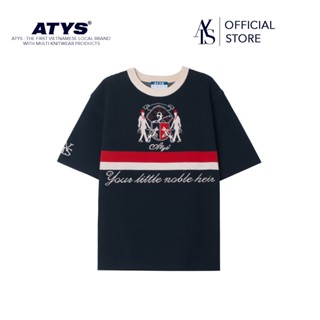  Áo ATYS® 2 LINE REGAL KNIT COTTON T-SHIRT 