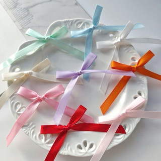[ R607 ] Lẻ cuộn ruy băng lụa trơn 1cm dài 22m, ruy băng lụa satin bản 1cm nhiều màu bó hoa, làm nơ, trang trí