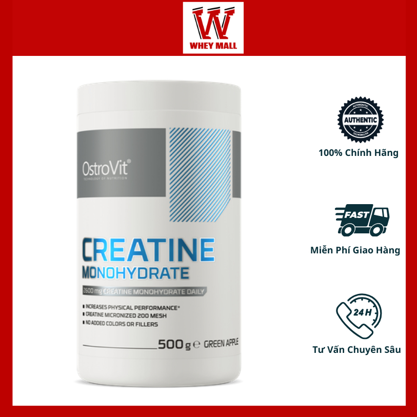 Ostrovit Creatine MonoHydrate 500g - 1000gram Creatine Ostrovit