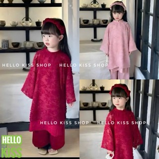  Áo Dài Mặc Têt Cho Bé Gái Chất Liệu Lông Vũ Mặc Xinh Dẹp Dễ Thươngh 