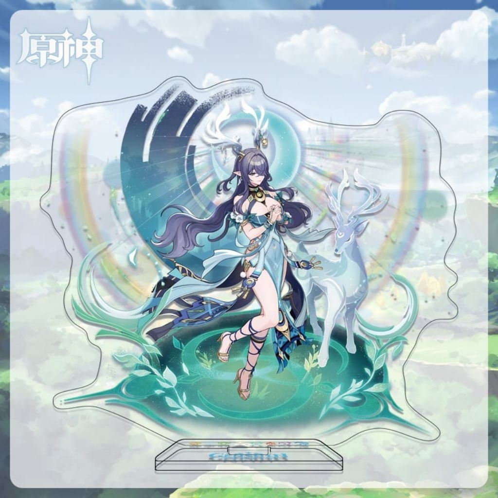 (30 mẫu) Mô hình Standee nhân vật genshin impact mica (xiao, raiden, yae, kazuha, ganyu, hutao, nilo