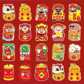 Bao Lì Xì Tết Bính Ngọ 2026 Dễ Thương – Set 20/40/60/80