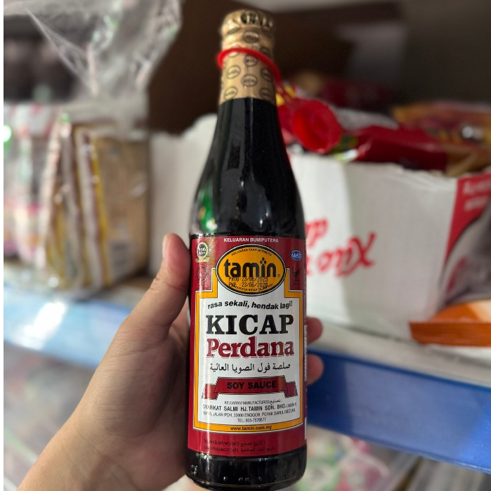 Hắc Xì Dầu KICAP MÃ LAI 330ml - Soy Sauce Malaysia Chính Hãng, Hắc Xì Dầu Đậm Đà, Thơm Ngon