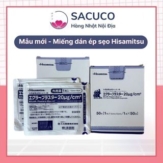Miếng Dán Sẹo/ Miếng Ép Sẹo Lồi Eclar Plaster- Hisamitsu Nhật Bản