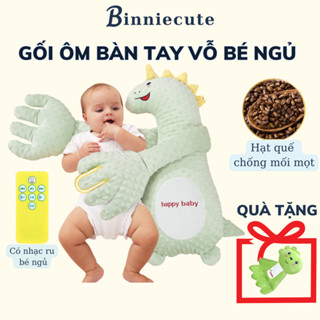 Gối ôm bàn tay vỗ ru em bé ngủ Binniecute - chống giật mình cho bé ngủ ngon