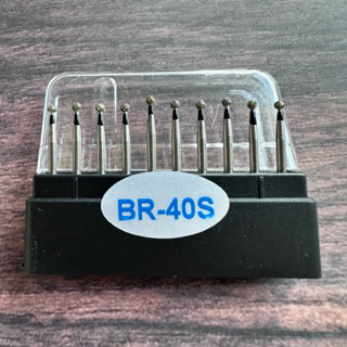 Mũi Khoan Kim Cương Nha Khoa Mã BR – Vỉ 10 Mũi – Dành Cho Tay Khoan Nhanh – Dụng Cụ Hỗ Trợ Nha Khoa