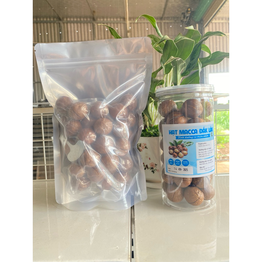 500g mắc ca sấy nứt size đại nhà vườn Đắk Lắk