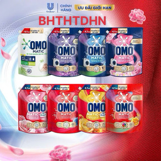  Nước Giặt OMO Túi 3,7 Lít  Dành Cho Cửa Trên  sạch quần áo lưu hương thơm 