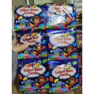  dây 30 gói kẹo dẻo sáp hạt đậu mix các vị trái cây thơm ngon hấp dẫn 