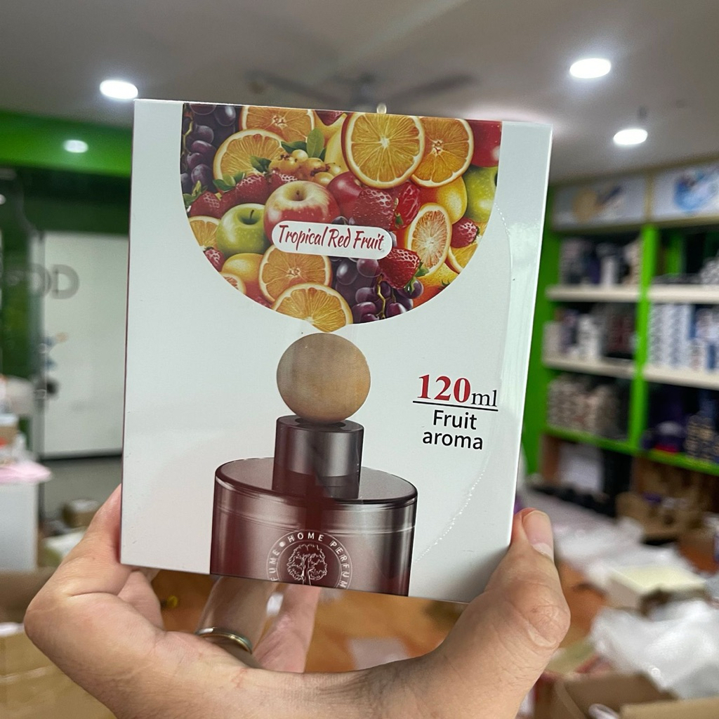 Nước Hoa Ô Tô Lemon & Tropical Red Fruit & Cherry..120ml - Chính Hãng