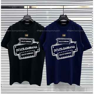  Áo phông Dol,ce Gababna loang nam nữ cổ tròn áo thun dol.ce gababna hotrend boy phố ,hàng chuẩn lô gô sắt may nổi 