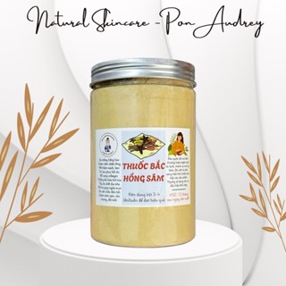 Bột thuốc bắc hồng sâm 1kg ủ trắng da mặt và body, tẩy da chết sáng mịn da mờ thâm trẻ hoá