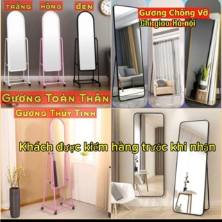   CHỈ GIAO HÀ NỘI  GƯƠNG SOI DI ĐỘNG TOÀN THÂN CHỐNG VỠ CỰC NÉT HÀNG LOẠI 1 KHỔ 38CM Mamababyvn 