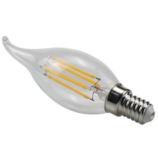 Combo 6 Bóng Đèn LED Edison Ngọn Nến C35 4W – Ánh Sáng Vàng Trang Trí*