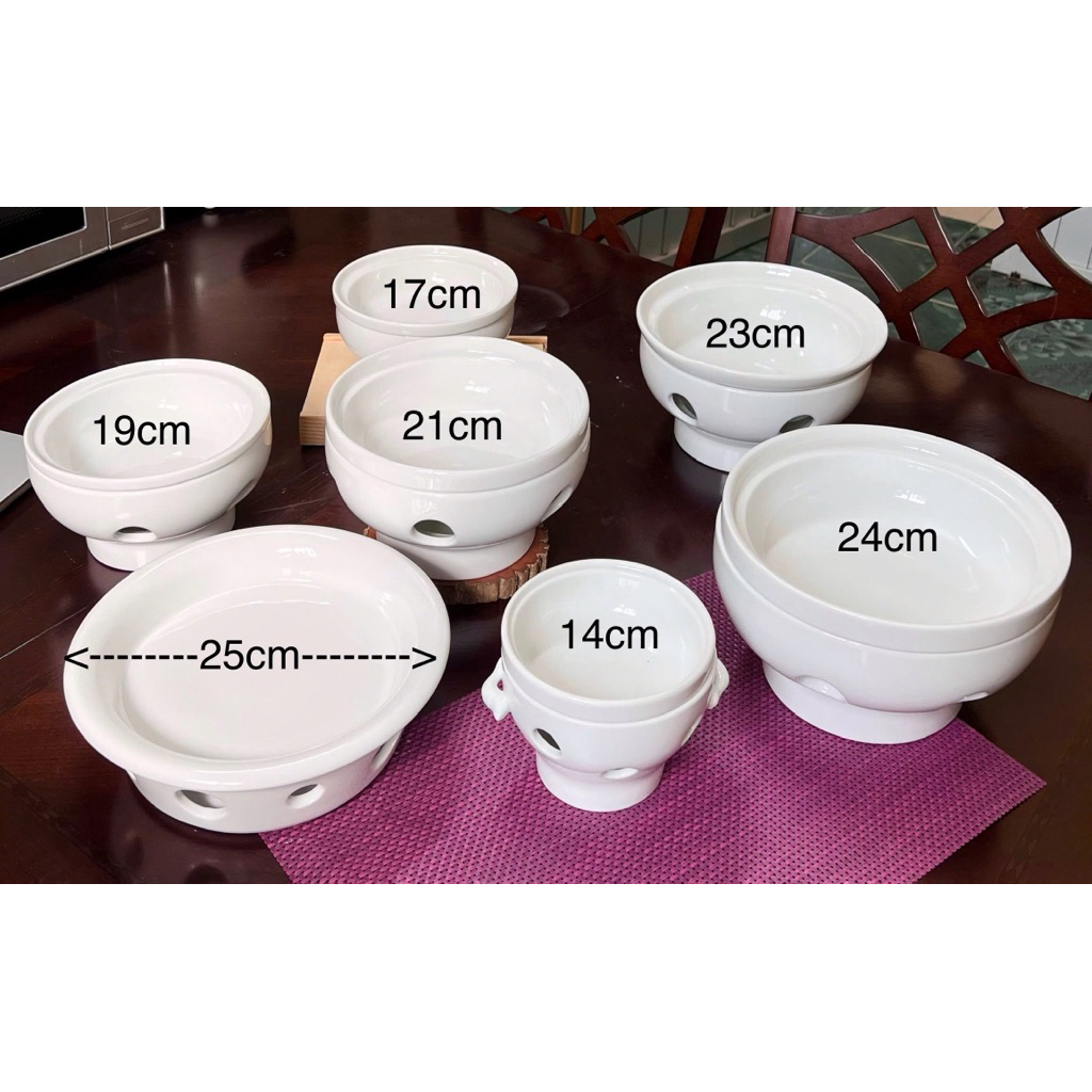 Bếp hâm nóng thức ăn, tô, đĩa đựng đồ ăn, bếp hâm nóng đủ size, đĩa hâm cá