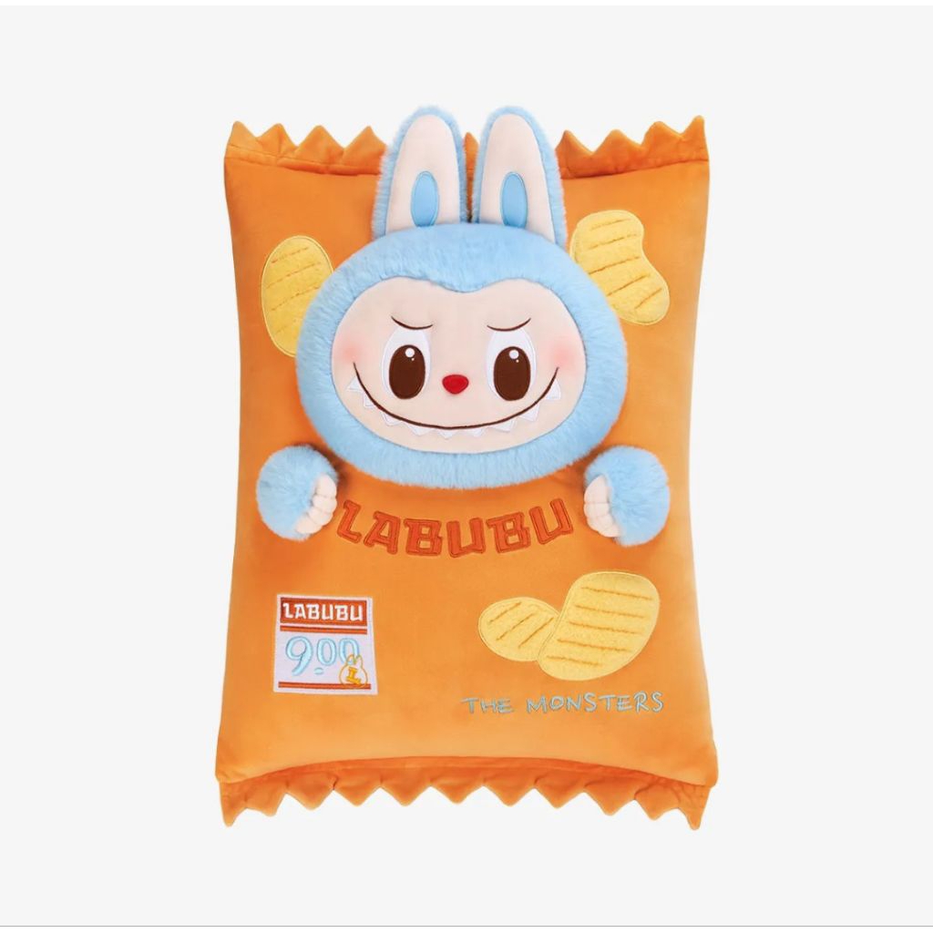 GỐI POPMART CHÍNH HÃNG THE MONSTER LABUBU WACKY MART SERIES CHIPS