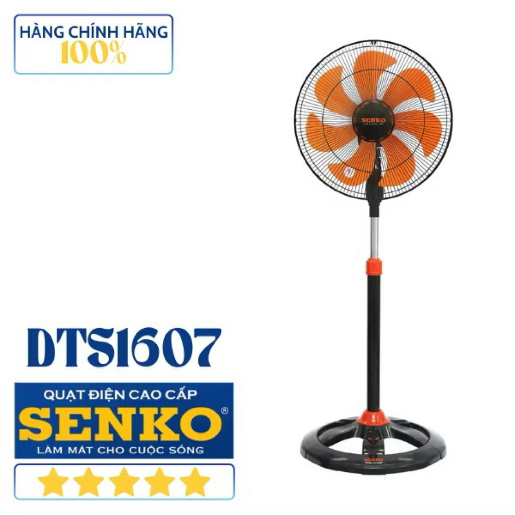 [ Giao hỏa tốc ] QUẠT ĐỨNG SENKO DTS1607 - Hàng chính hãng