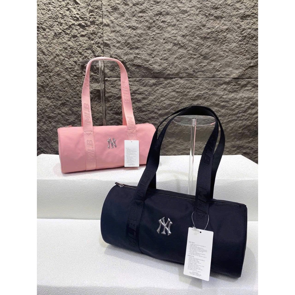 [ CHÍNH HÃNG ] Túi Trống MLB Basic Nylon Sportive Shoulder Bag New York Yankees Size Vừa