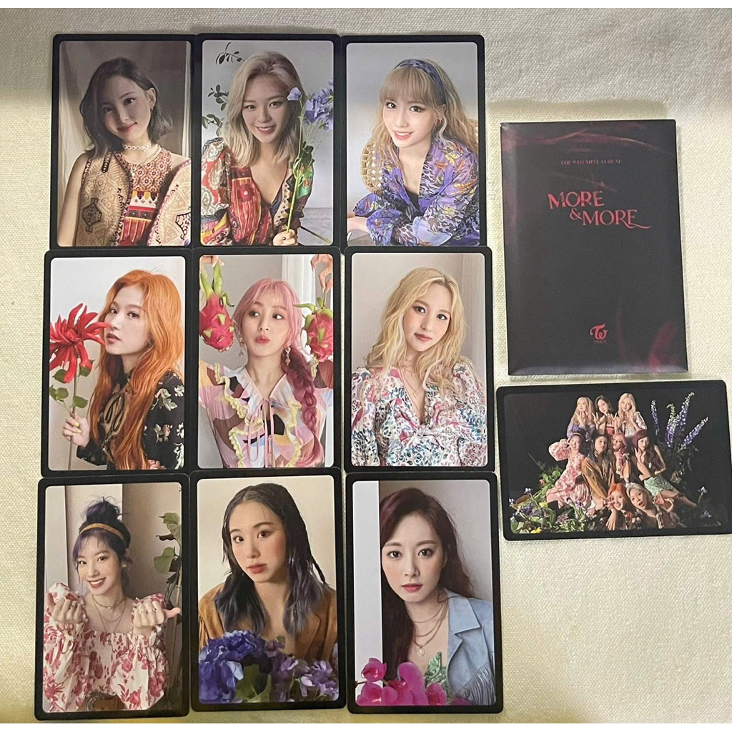 [OFFICIAL]Twice Pre_Set pre twice more and more, fancy, twicestagram chính hãng